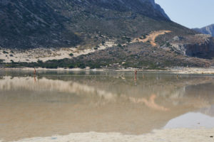 Balos, laguna e chi cammina sull'acqua