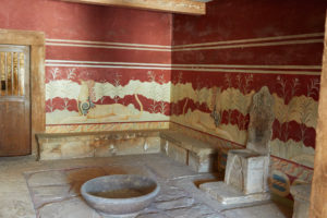 megaron (sala del trono) della regina