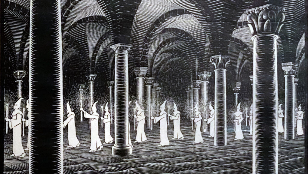 Processione In Cripta, dettaglio