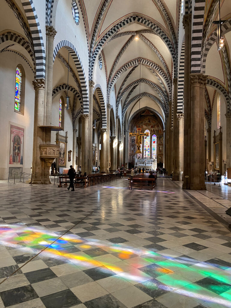 Santa Maria Novella; interno; navata centrale