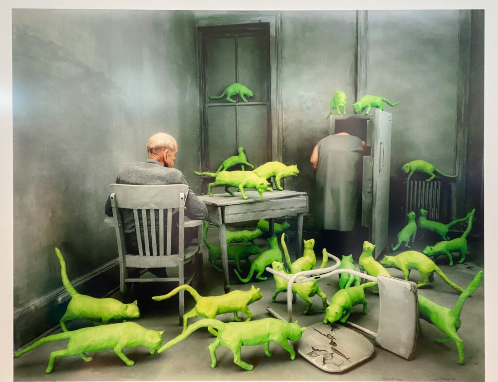 Sandy Skoglund: Radioactive Cats, 1980 63,75x82,5cm @45k€