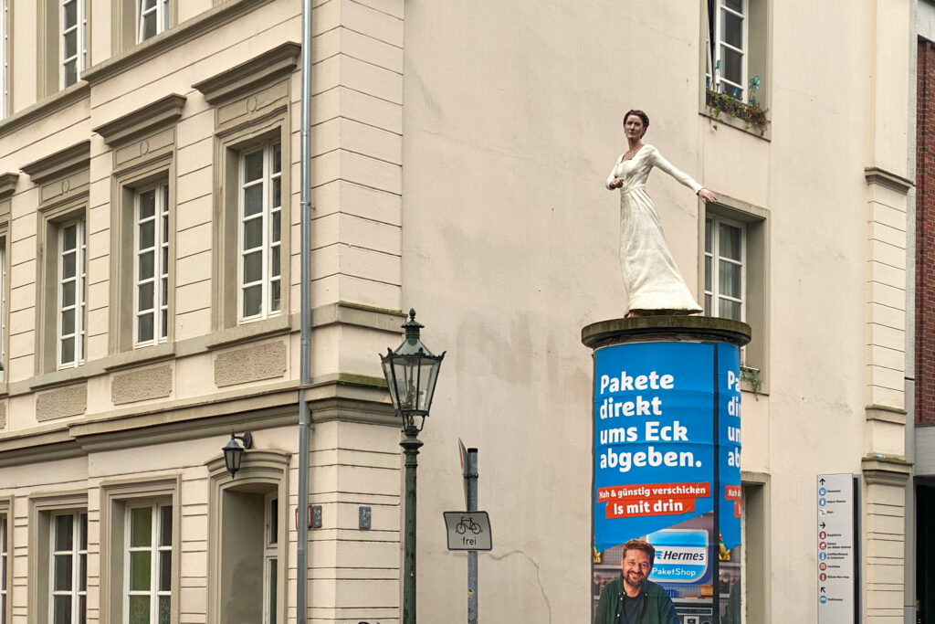 in una delle vie nella Altstadt