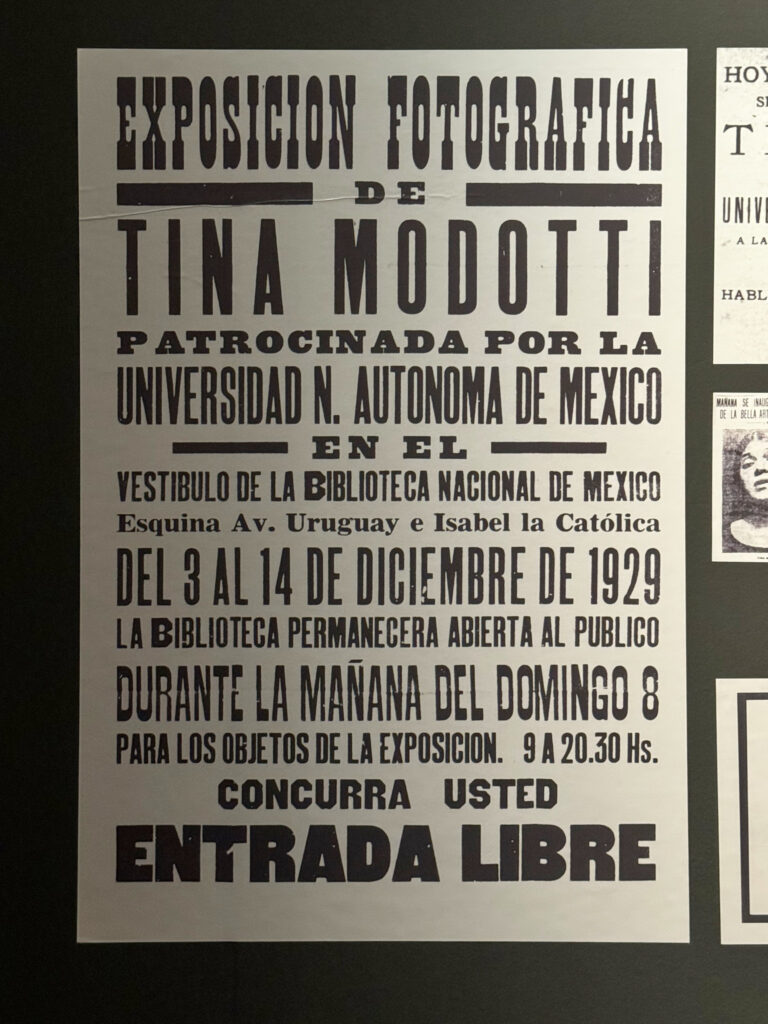 manifesto della mostra del 1929